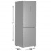 Холодильник с морозильником Haier CEF535ASD серебристый, BT-5339623