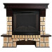 Каминокомплект RealFlame STONE BRICK 25.5 AO + EVRIKA 25.5 коричневый, BT-5342373
