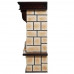 Каминокомплект RealFlame STONE BRICK 25.5 AO + EVRIKA 25.5 коричневый, BT-5342373