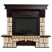 Каминокомплект RealFlame STONE BRICK 25.5 AO + SPARTA 25.5 бежевый, BT-5342374