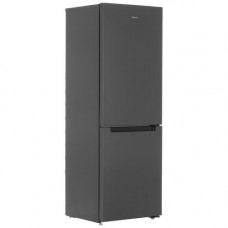 Холодильник с морозильником Бирюса W820NF серый