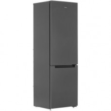 Холодильник с морозильником Бирюса W860NF серый