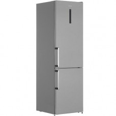 Холодильник с морозильником Gorenje NRC6203SXL5 серебристый