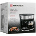 Кофеварка рожковая BRAYER BR 1109 серебристый, BT-5359018
