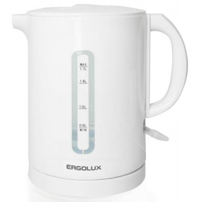 Электрочайник ERGOLUX ELX-KH01-C01 белый, BT-5368460