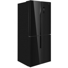 Холодильник многодверный MAUNFELD MFF182NFBE черный