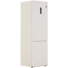 Холодильник с морозильником LG GA-B509CEQM бежевый