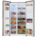 Холодильник Side by Side DEXP SBS4-56AMG серебристый, BT-5401301