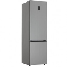 Холодильник с морозильником Samsung RB38T677FSA/WT серебристый