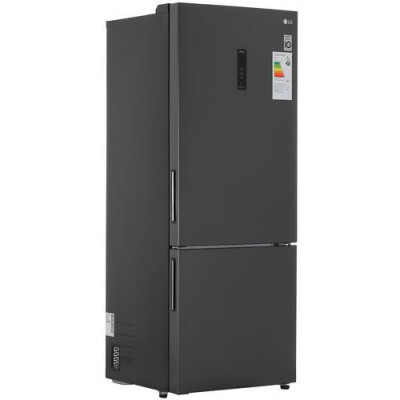 Холодильник с морозильником LG GC-B569PBCM черный, BT-5406987