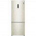 Холодильник с морозильником LG GC-B569PECM бежевый, BT-5406991