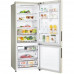 Холодильник с морозильником LG GC-B569PECM бежевый, BT-5406991