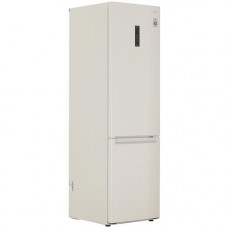 Холодильник с морозильником LG GC-B509SEUM бежевый