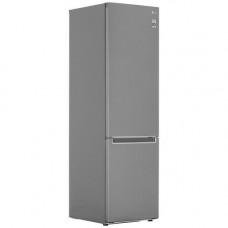 Холодильник с морозильником LG GC-B509SLCL серый
