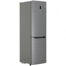 Холодильник с морозильником LG GA-B419SLGL серый