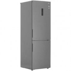 Холодильник с морозильником LG GA-B459CLSL серый