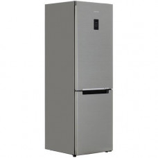 Холодильник с морозильником Samsung RB31FERNDS9/WT серебристый