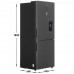 Холодильник с морозильником Samsung RL4362RBAB1/WT черный, BT-5434091