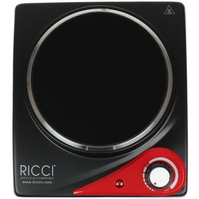 Плита компактная электрическая Ricci RIC-3106 черный, BT-7912216