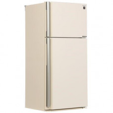 Холодильник с морозильником Sharp SJXE55PMBE бежевый