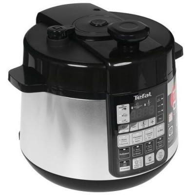 Мультиварка-скороварка Tefal CY621D32 серебристый, BT-8122392