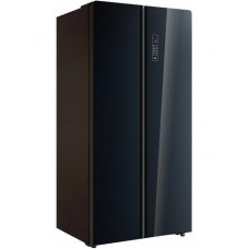 Холодильник Side by Side Korting KNFS 91797 GN черный