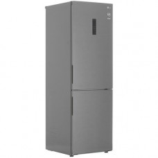 Холодильник с морозильником LG GA-B459CLSL серый