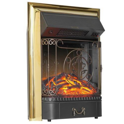 Электроочаг RealFlame Majestic Lux Brass черный, BT-8167288