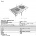Электрическая варочная поверхность Beko HDMC32400TX, BT-8169342