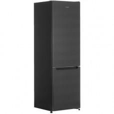 Холодильник с морозильником MAUNFELD MFF176SFSB черный
