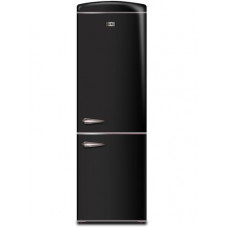 Холодильник с морозильником Ascoli ARDRFB375WE черный
