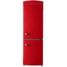 Холодильник с морозильником Ascoli ARDRFR375WE красный