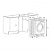 Встраиваемая стирально-сушильная машина MAUNFELD MBWM1486S, BT-8194127
