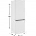 Холодильник с морозильником Hisense RB372N4AW1 белый, BT-8196765