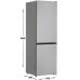 Холодильник с морозильником Hisense RB390N4AD1 серебристый, BT-8196766