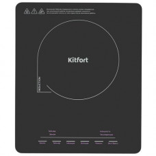 Плита компактная электрическая Kitfort КТ-125 черный