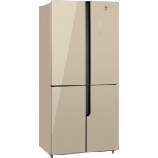 Холодильник многодверный Weissgauff WCD 470 BeG NoFrost Inverter бежевый
