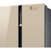 Холодильник Side by Side Weissgauff WSBS 590 BeG NoFrost Inverter Premium бежевый, BT-9008974