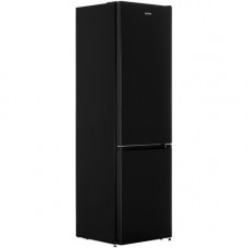 Холодильник с морозильником Gorenje NRK6202EBXL4 черный