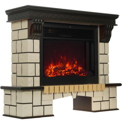 Каминокомплект RealFlame STONE NEW 26 AO + MOONBLAZE DELUXE BL, BT-9911057