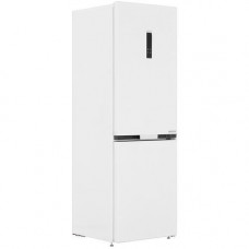Холодильник с морозильником Grundig GKPN66830FW белый