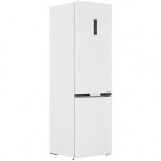 Холодильник с морозильником Grundig GKPN669307FW белый