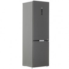 Холодильник с морозильником Grundig GKPN669307FXD черный