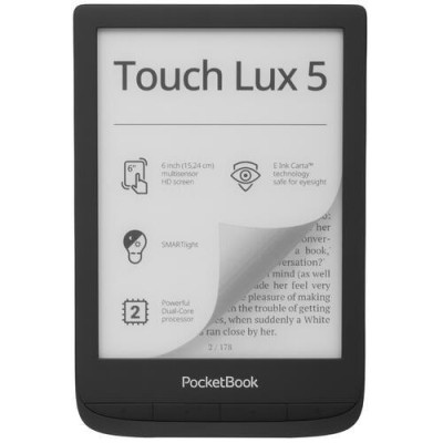 6" Электронная книга PocketBook 628 Touch Lux 5 черный, BT-9936163