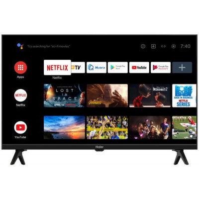 32" (81.28 см) Телевизор LED Haier 32 Smart TV S1 черный, BT-9941702