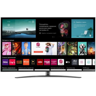 55" (140 см) Телевизор LED LG 55NANO826QB серый, BT-9944039