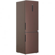 Холодильник с морозильником Haier C4F740CLBGU1 коричневый