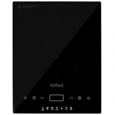 Плита компактная электрическая Kitfort КТ-166 черный