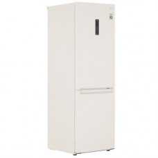 Холодильник с морозильником LG GC-B459SEUM бежевый
