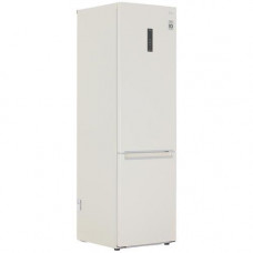 Холодильник с морозильником LG GC-B509SESM бежевый